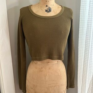 Madewell Brand - Midi-Length Waffle Top - NWOT
